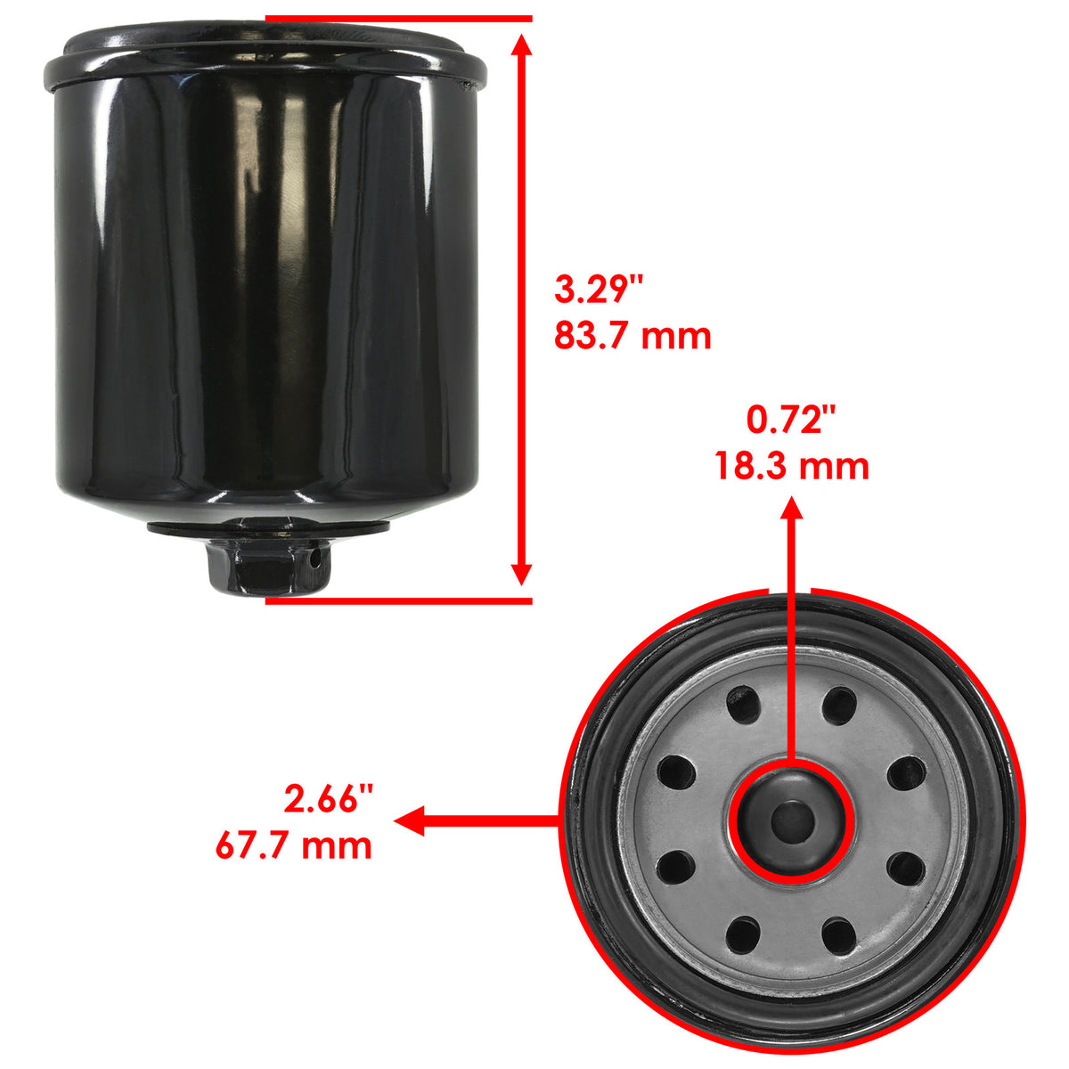 Oil Filter Replacement for KTM 620 Duke (1994–1997)