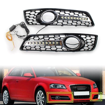 Fog Light Lamp Cover Grill for Audi A3 8P (2009–2013)