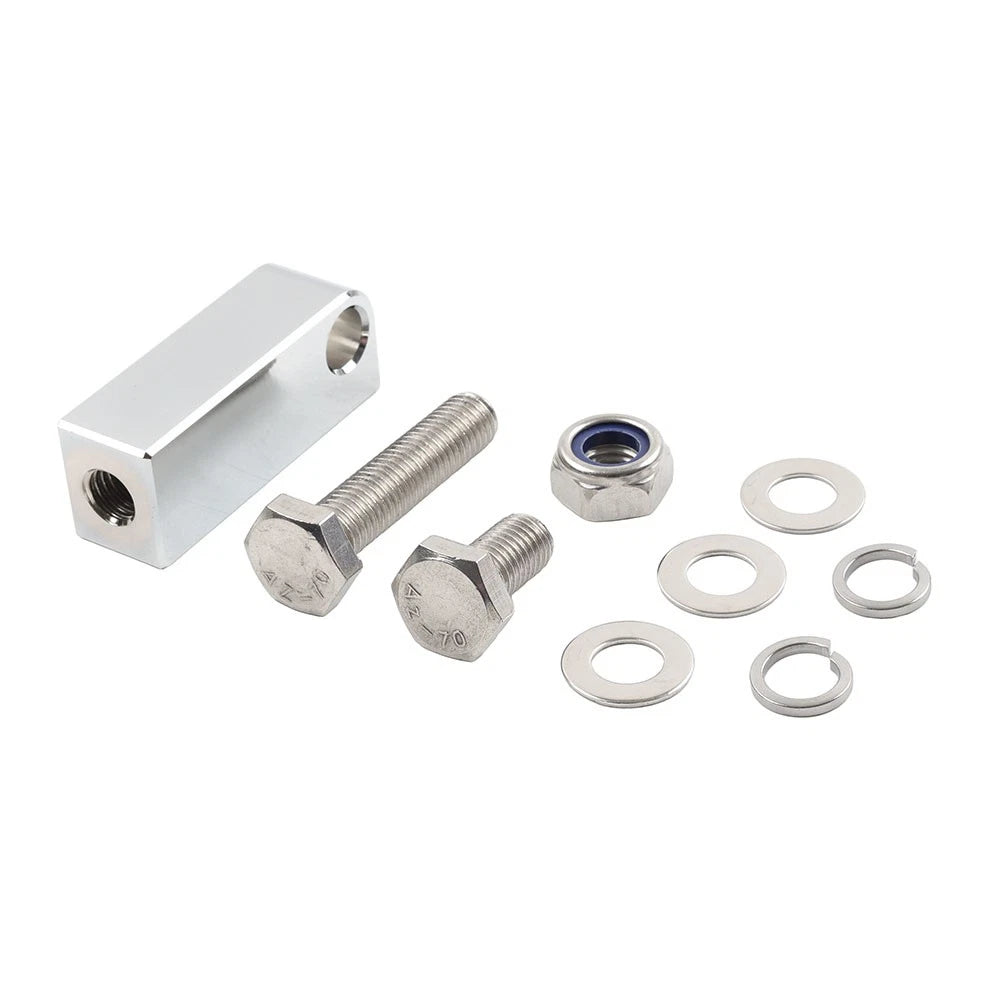 Headlight Mount Block Bracket for Harley Softail Dyna Wide Glide (Fits All Years)