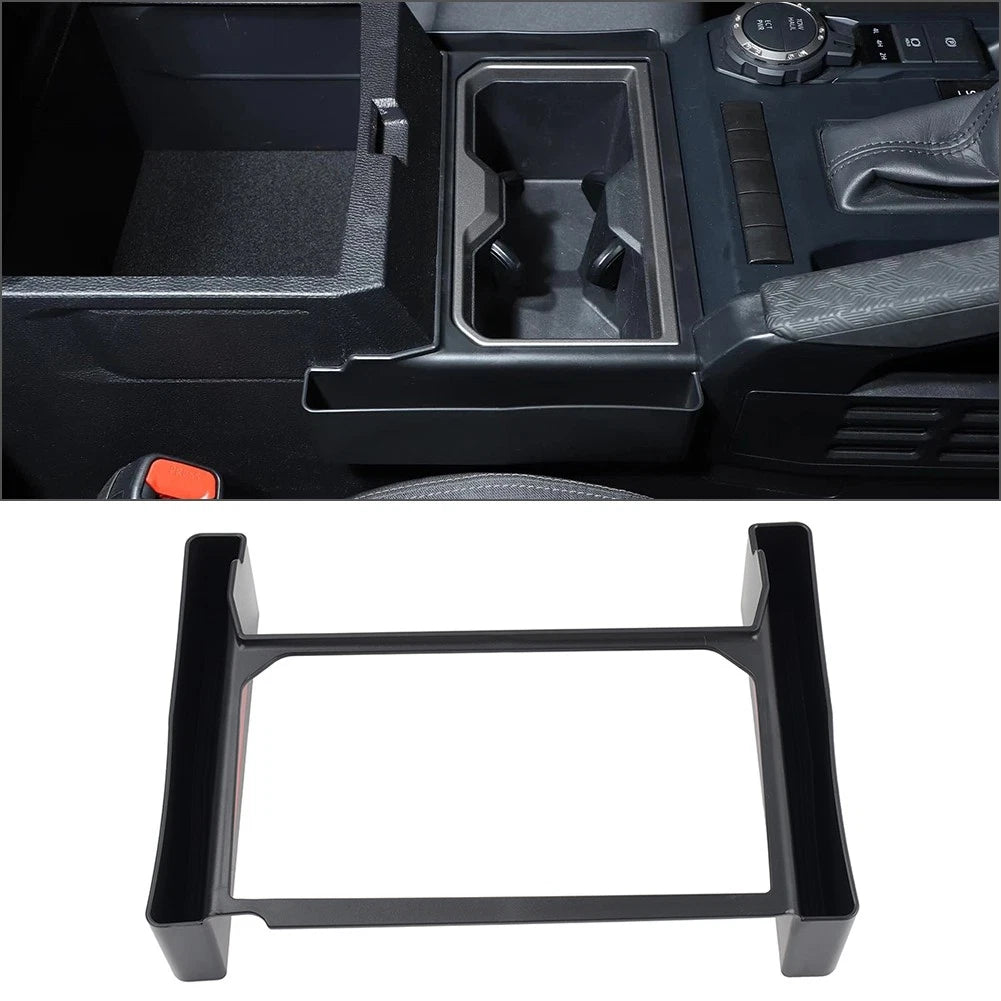 Central Cup Holder Side Tray for Toyota Tacoma (2024–2025) Black