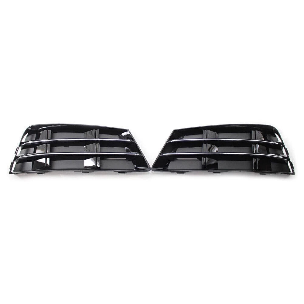 Fog Light Grille Cover Set for Audi A4 B9 (2016–2018) L + R Side