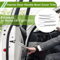 Interior Door Handle Bowl Cover Trim Plating ABS for Mazda CX-5 (2017–2023)