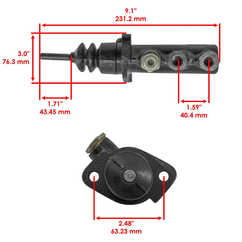 Brake Master Cylinder Replacement for Case-IH (1995–2001)