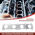 Exhaust Manifold Header Gasket Replacement for Hyundai Santa Fe (2010–2020)