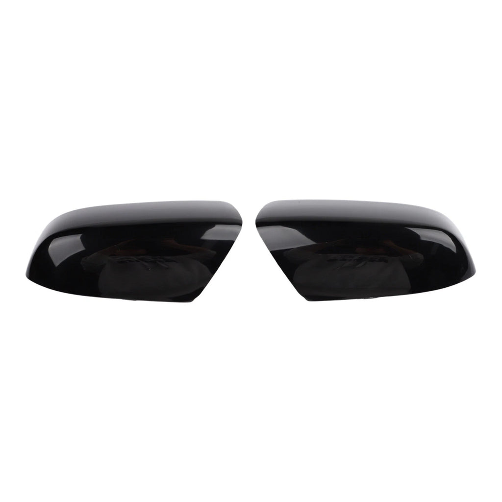 Mirror Cover for - Gloss Black, 1 Pair, ABS Plastic