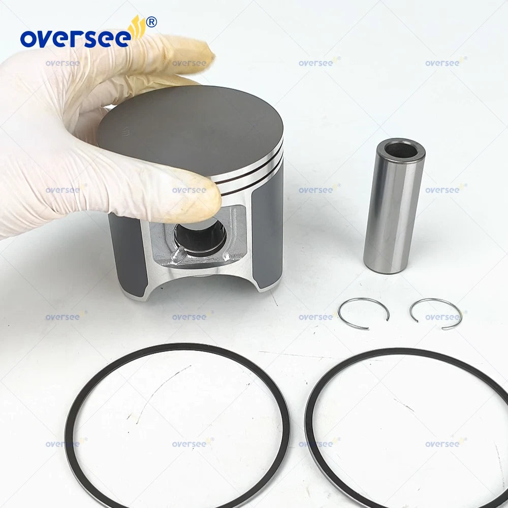 Set of 2 Piston & Ring Kit STD 13001-3719 for Kawasaki 750/1100 STX ZXI (1993–2006)
