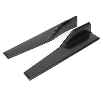 Universal Side Skirt Extension Rocker Splitters for Cars (17.71")