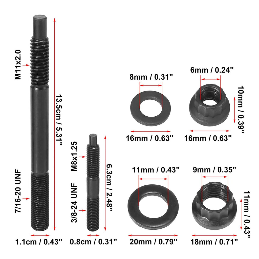 Cylinder Head Stud Kit Replacement for Chevy LS1 LS6 5.3L 5.7L 2004-2006