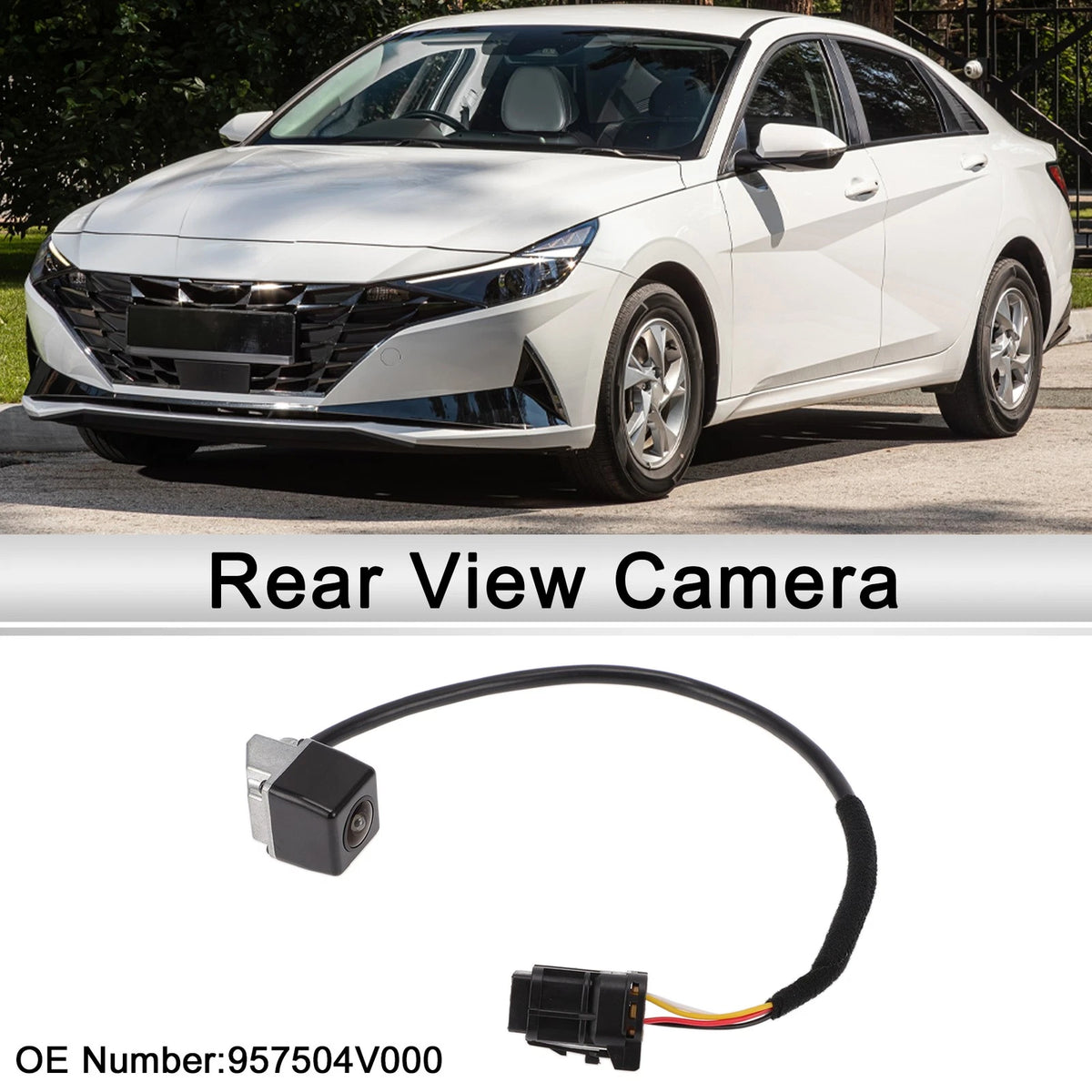 Rear View Backup Camera 120-180 Degree for Hyundai Avante (2012–2016)