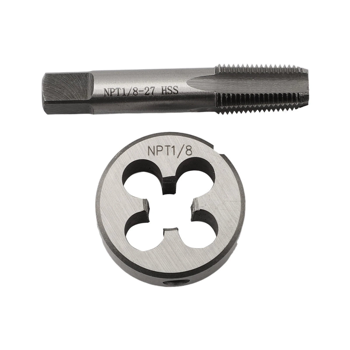 1/8 NPT Tap and Die Set for Automotive Repair Tools