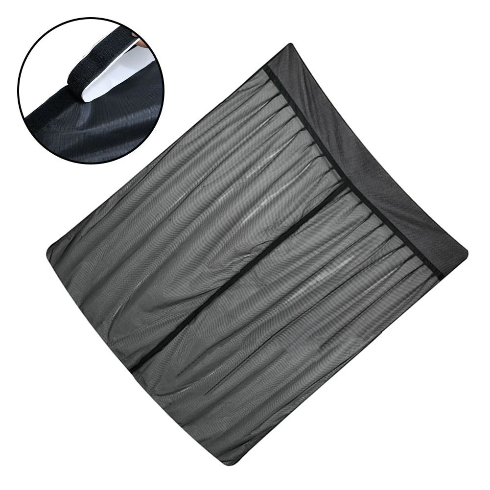 Door Screen Curtain Car Sunshades Easy Removal Wide Vehicle Compatibility