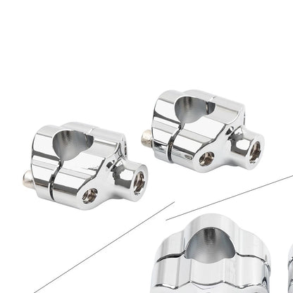 1.65" Handlebar Riser Mount Clamp for Harley Dyna Softail Sportster