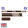 Bonnet Decal Set for Ford 3610 Force II Tractors