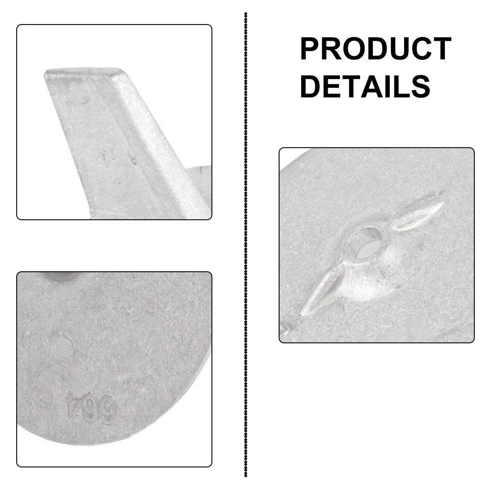 Aluminum Trim Tab Anode for Outboard Motor (25-40HP)
