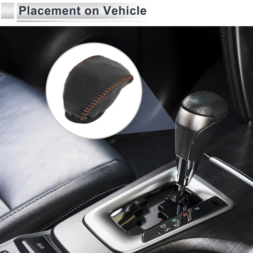 Gear Shift Knob Cover Replacement Pebbled for Toyota RAV4 (2019–2024)