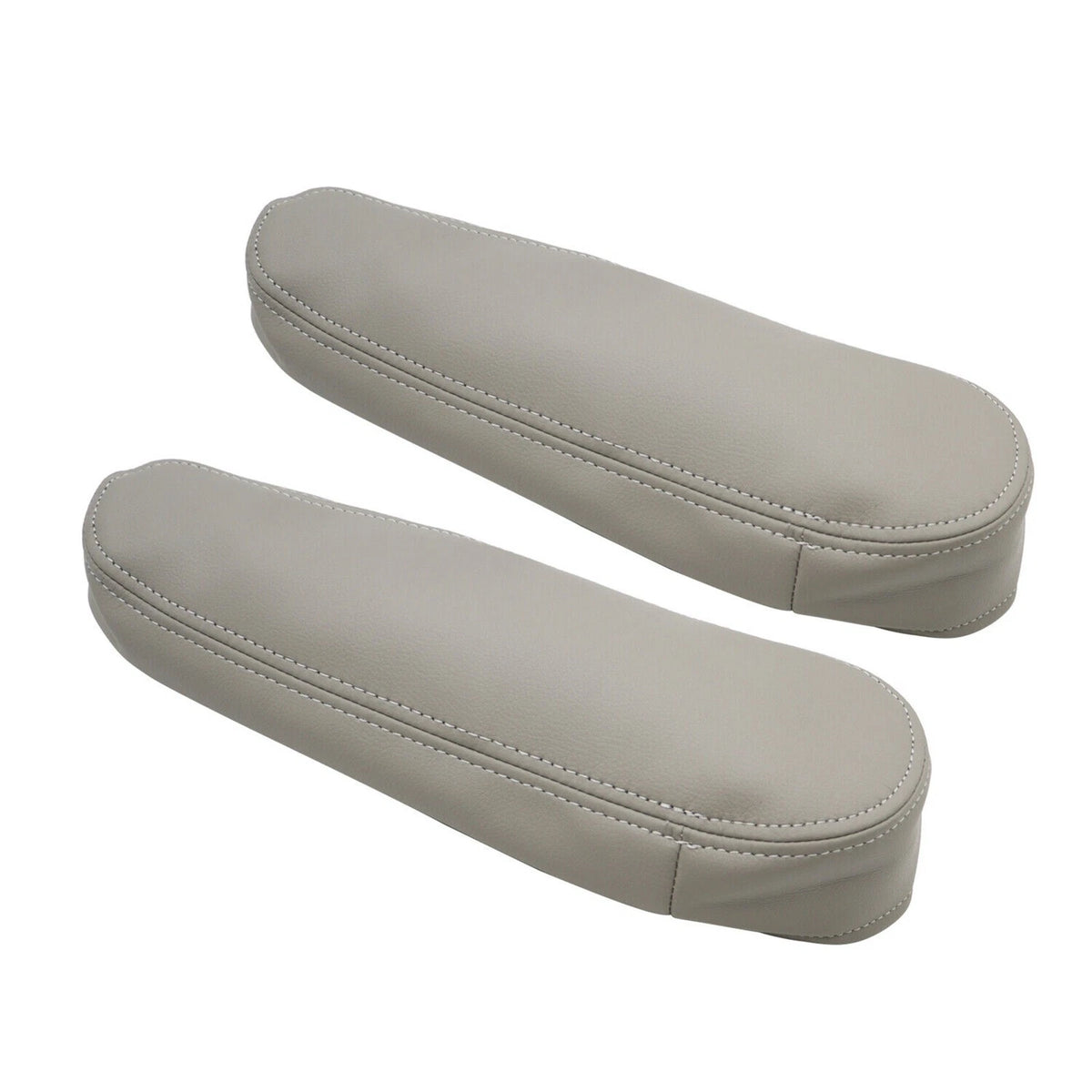 2X Seat Armrest Lid Covers for Toyota Sequoia (2001–2007) Dark Gray