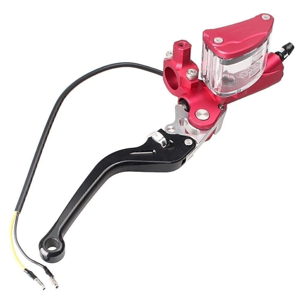 17mm Brake Master Cylinder Clutch Fluid Reservoir Levers for Motorcycle