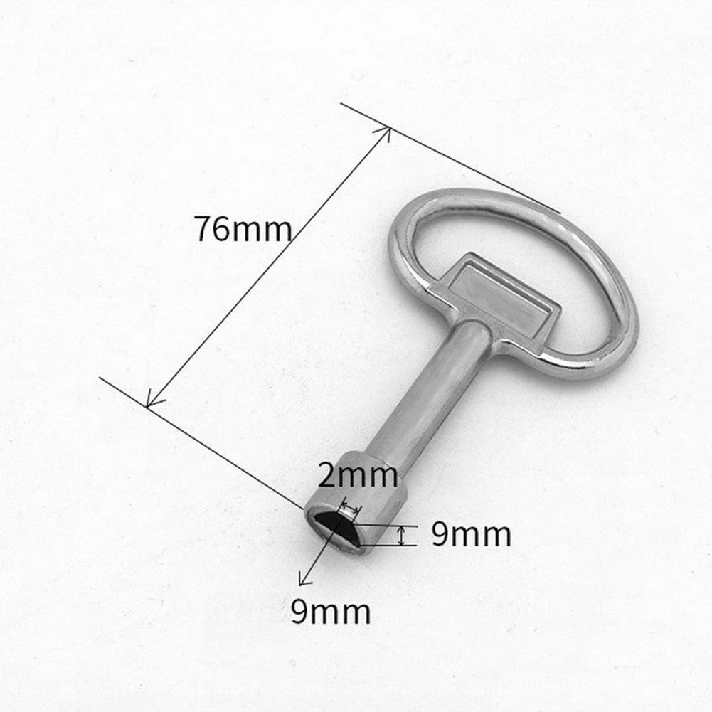 3X Aluminum Triangular Key Set for Faucet Valve Fire Hydrant