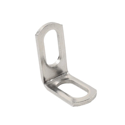 Motorcycle Universal Exhaust Pipe Fixed Clamp Bracket L-Shaped Mounting