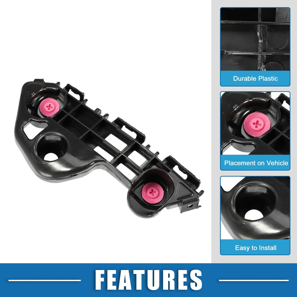 Left Driver Side Bumper Bracket Replacement for Toyota Camry (2018–2021)
