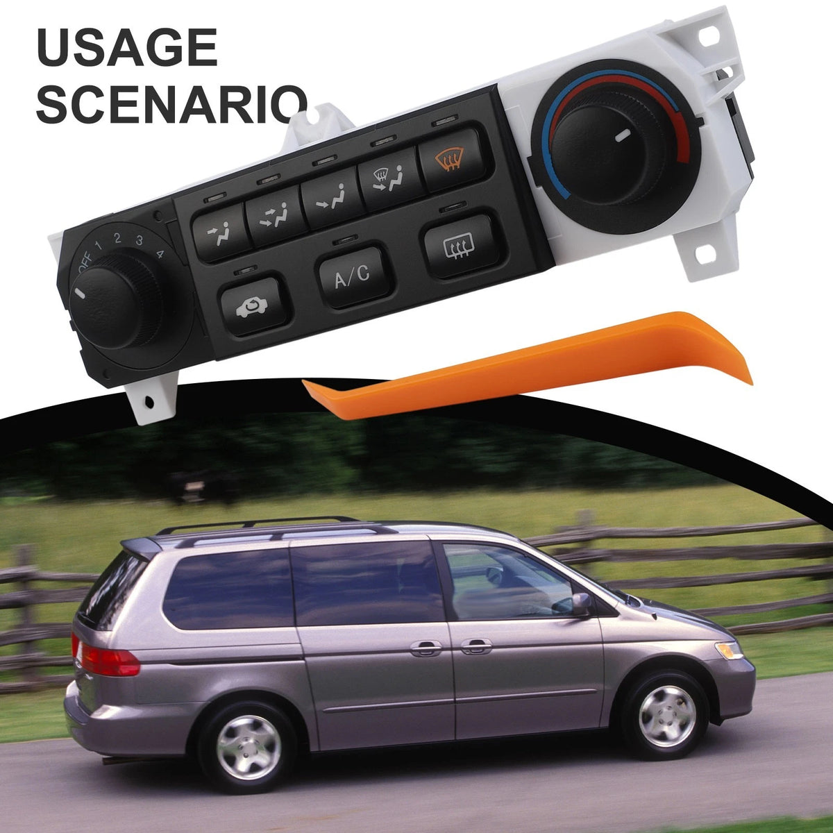 Climate Control Heater for Honda Odyssey (1999–2004)