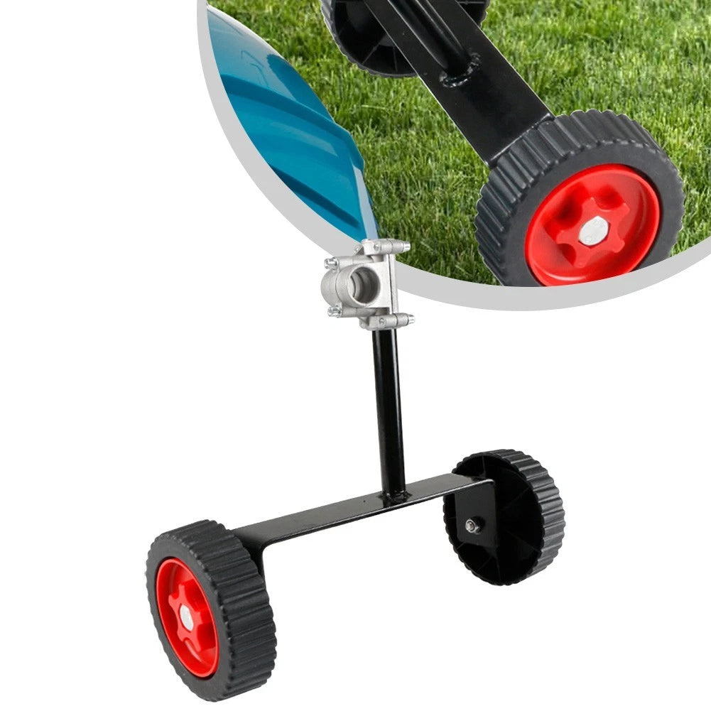 Adjustable Height Support Wheels for Lawn Mower (Universal Fit)