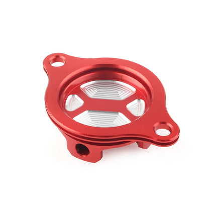 CNC Oil Filter Cap Cover for Honda CRF450X (2005–2017) CRF450R (2002–2008)