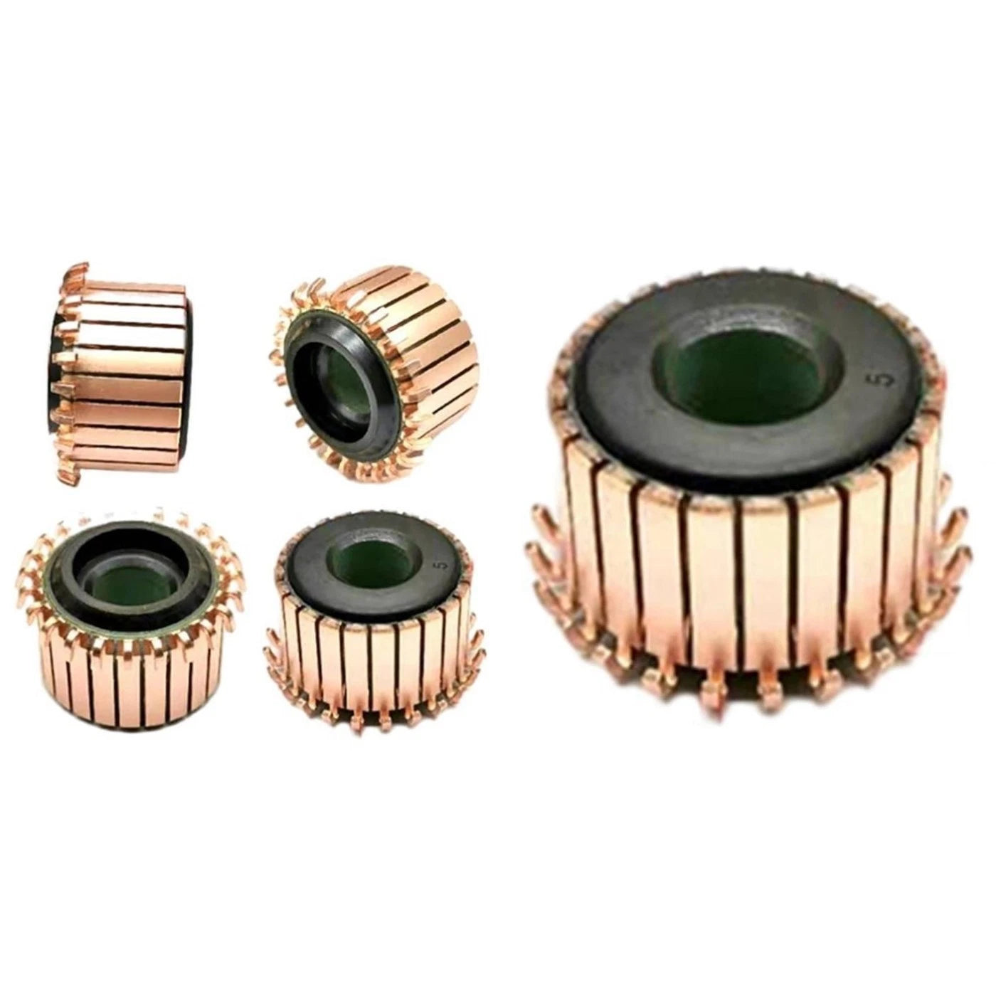 Commutator Motor 24 Gear Teeth Copper for Home Appliances (N/A)