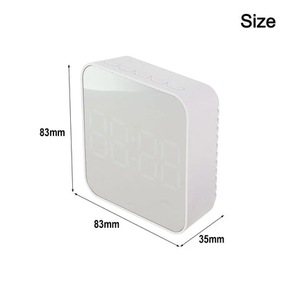 Digital Alarm Clock with Large LED Display and Snooze Function