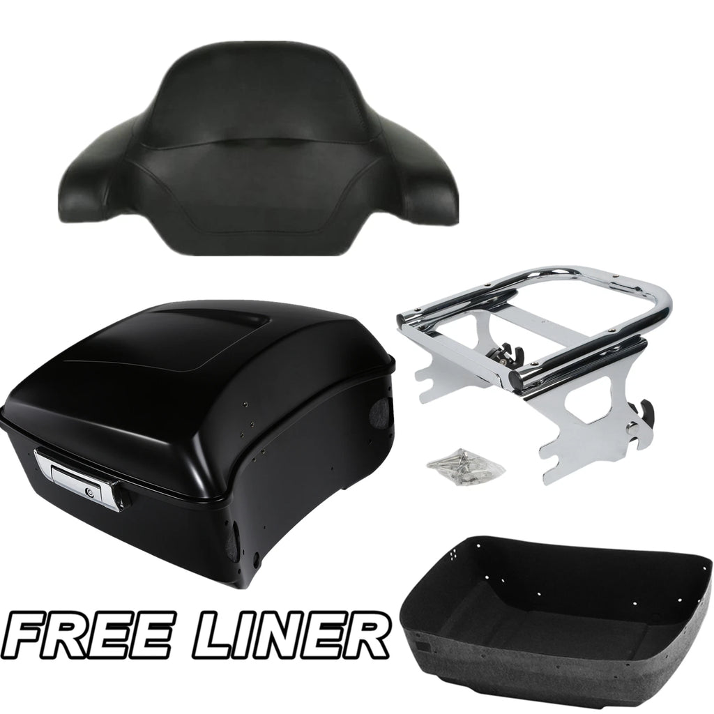 Trunk Backrest Pad for Harley Electra Road Glide King (1997–2008)