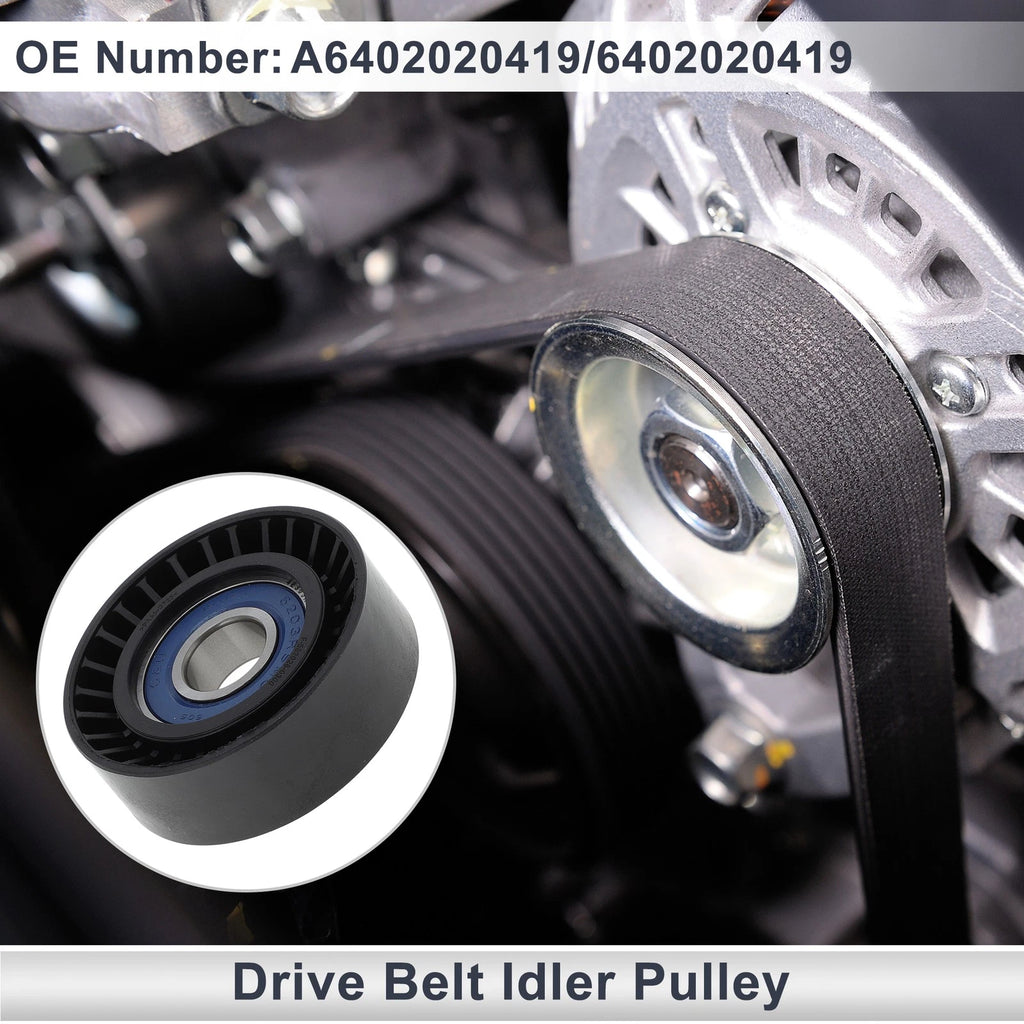 Drive Belt Idler Pulley for Mercedes-Benz A-Class (1997–2001) Replacement