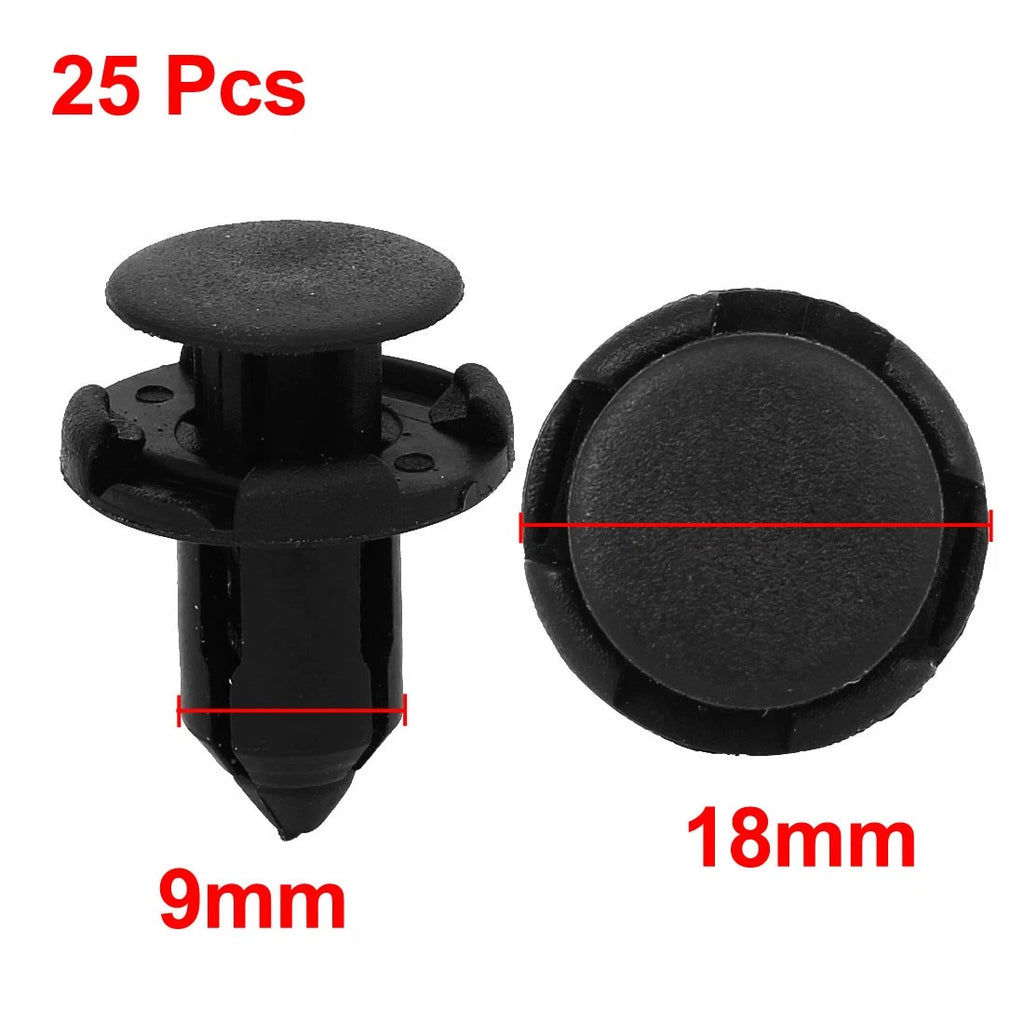 25 Pcs Interior Trim Clips for Honda