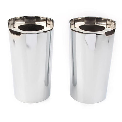 Chrome Fork Slider Covers for Harley Touring Electra Street Tri Glide (2014–Up)