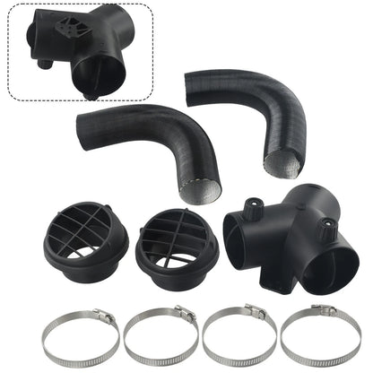 60mm Pipe Ducting Y-Piece for Diesel Heater
