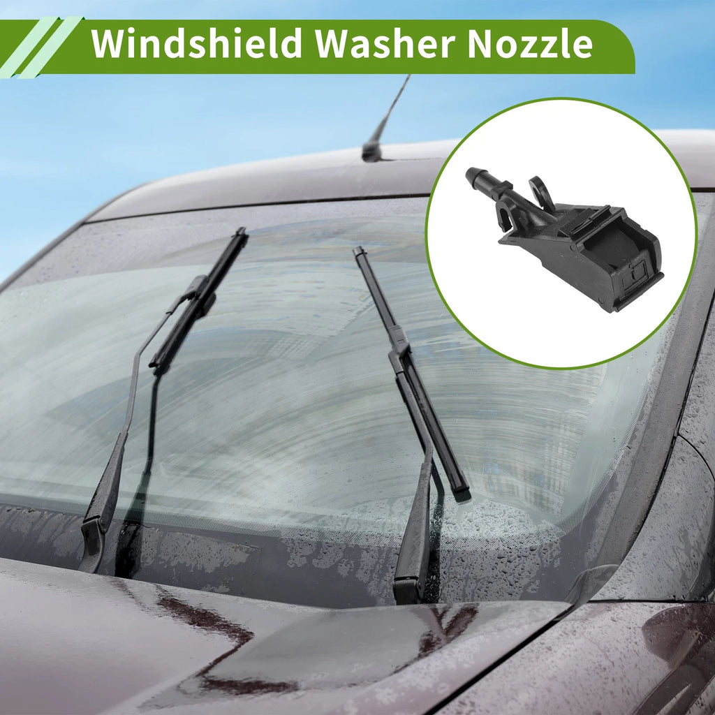 Windshield Washer Nozzle with Hose Connector for Volkswagen Amarok (2011–2022)