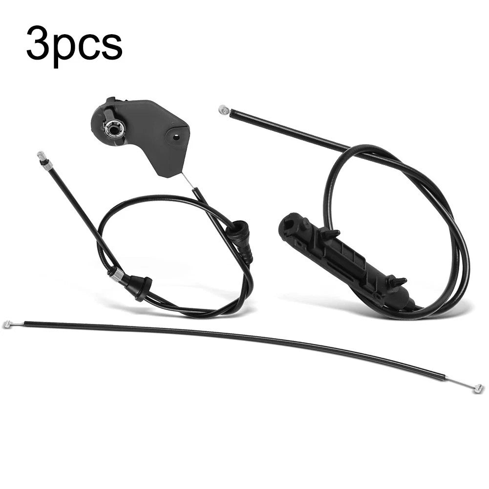 3X Engine Hood Release Cable for BMW E46 (2000–2006) OEM Numbers