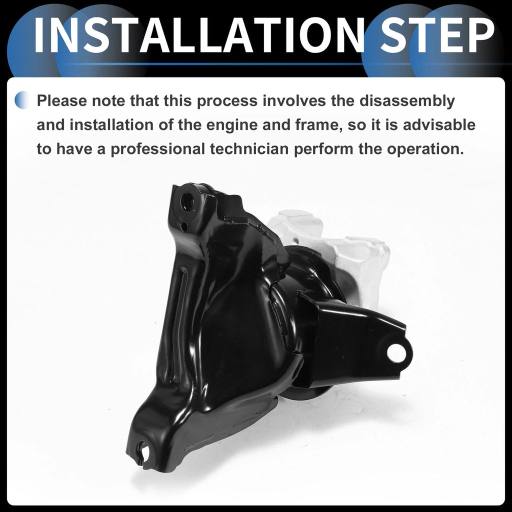 Engine Motor Mount Replacement for Honda CR-V 2.4L (2012–2016)