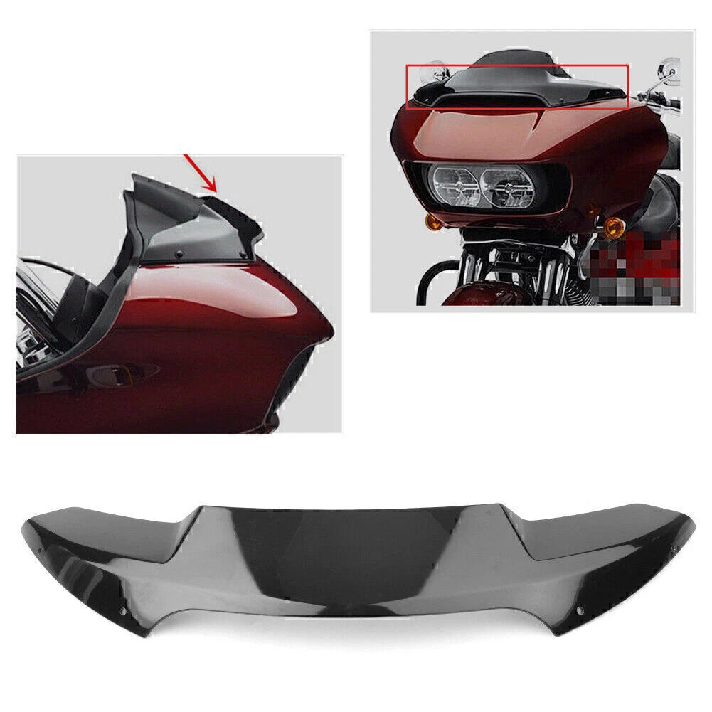 4.5" Black Windshield for Harley Road Glide FLTR FLTRX (2015–2017)