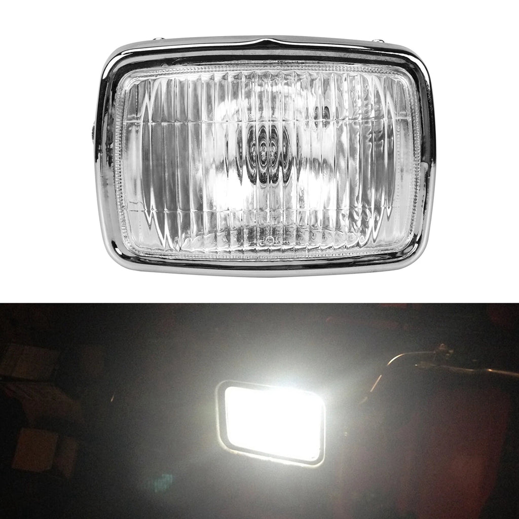 12V Square Front Headlight Assembly for Honda ATC110 ATC200S (1981–1985)
