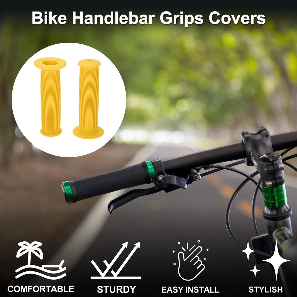 Bike Handlebar Grip Cover 110mm Soft MTB End Grips Protector 1 Pair