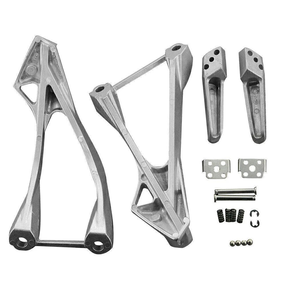 Rear Passenger Foot Pegs for Kawasaki Ninja ZX6R (2005–2008)