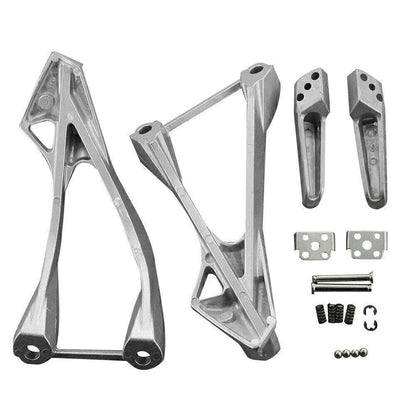 Rear Passenger Foot Pegs for Kawasaki Ninja ZX6R (2005–2008)