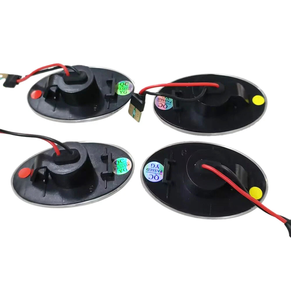Set of 4 Front Rear Side Marker Lights for Ford F350 F450 Super Duty (1999–2010)