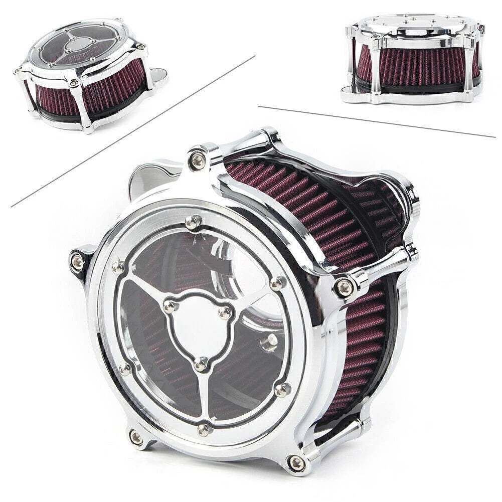Air Cleaner Filter for Harley Touring FLHR FLH 2008-2016 Softail 16-17