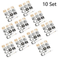Set of 10 Carburetor Gasket Kits for Walbro K20-WAT WA WT Stihl 021 023 025