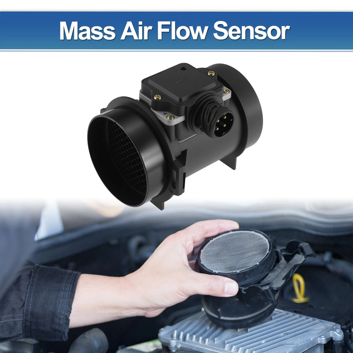 Mass Air Flow Sensor Assembly 13621703275 for BMW E36 (1992–1999)