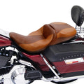 Passenger Seat for Harley Electra Glide FLHT (1997–2007) Brown Coffee