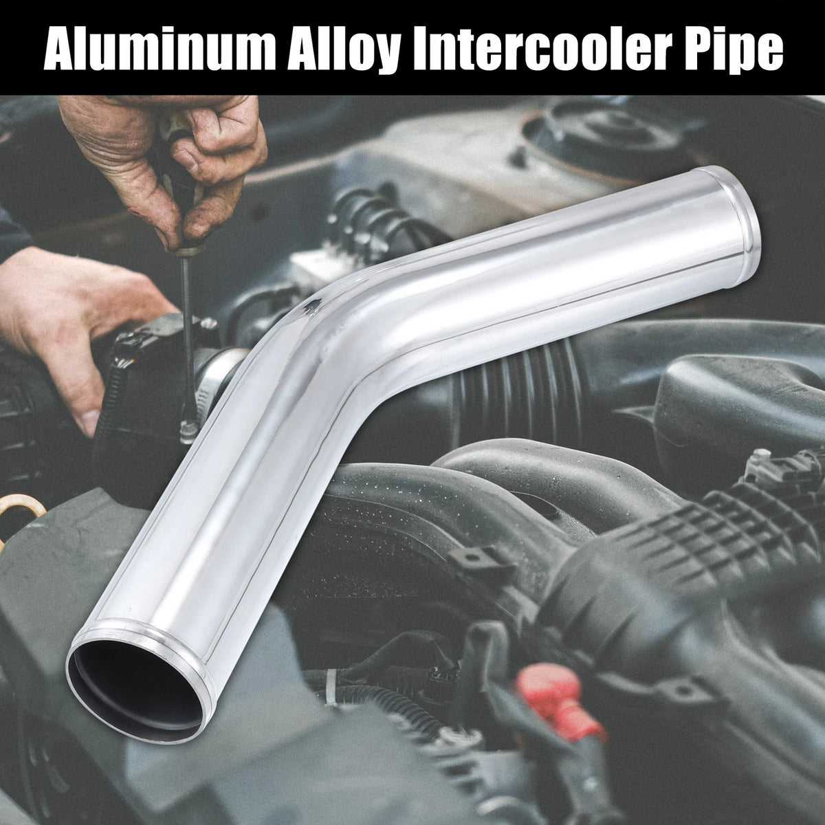 Aluminum Alloy Intake Tube 45 Degree for