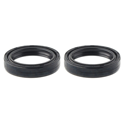 Set of 2 Front Fork Damper Shock Absorber Oil Seals for Motorcycle