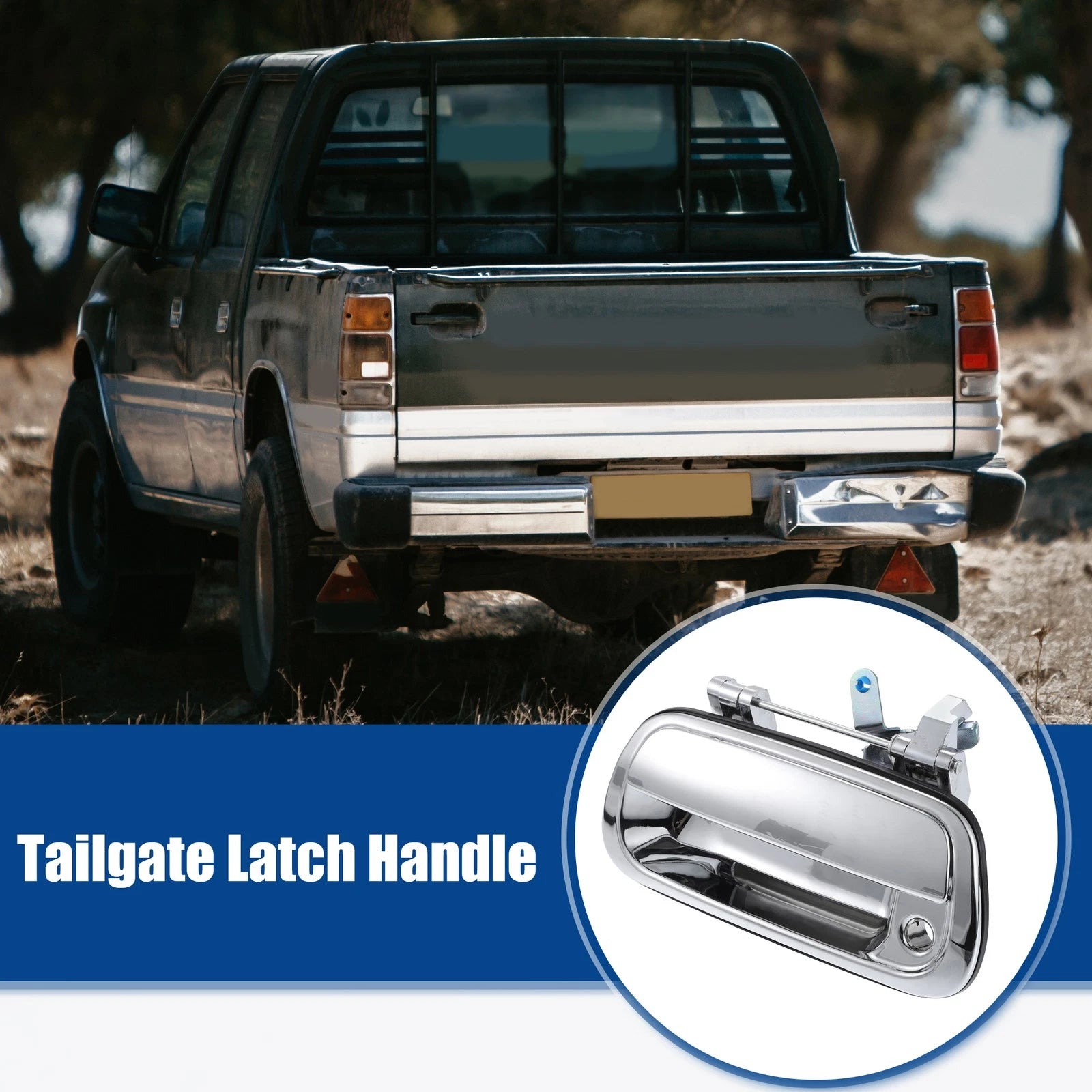 Tailgate Liftgate Rear Latch Handle Replacement for Toyota Tundra (2000–2006)
